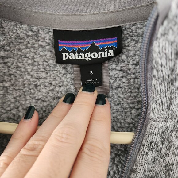 Patagonia Women's Better Sweater Fleece Jacket - Gray - Size Small - Picture 3 of 11